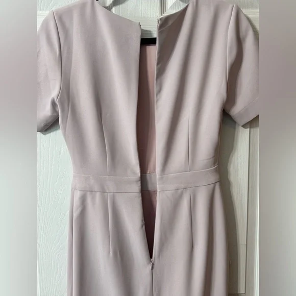 Rachel Parcell Cascade Sheath Dress Sz XS Pale Sweet Lilac Dress Lavender EUC - Picture 9 of 12